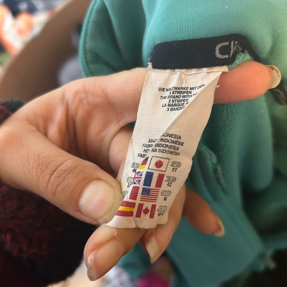 Adidas Formotion Response Teal Quarter Zip - Picture 4 of 5